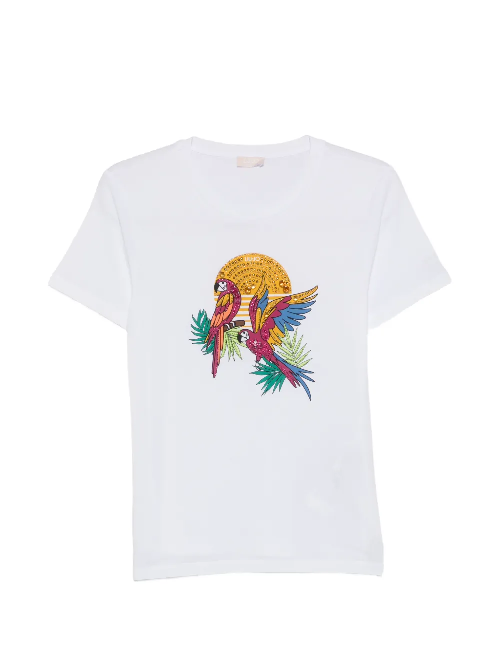 LIU JO graphic-print T-shirt - Bianco