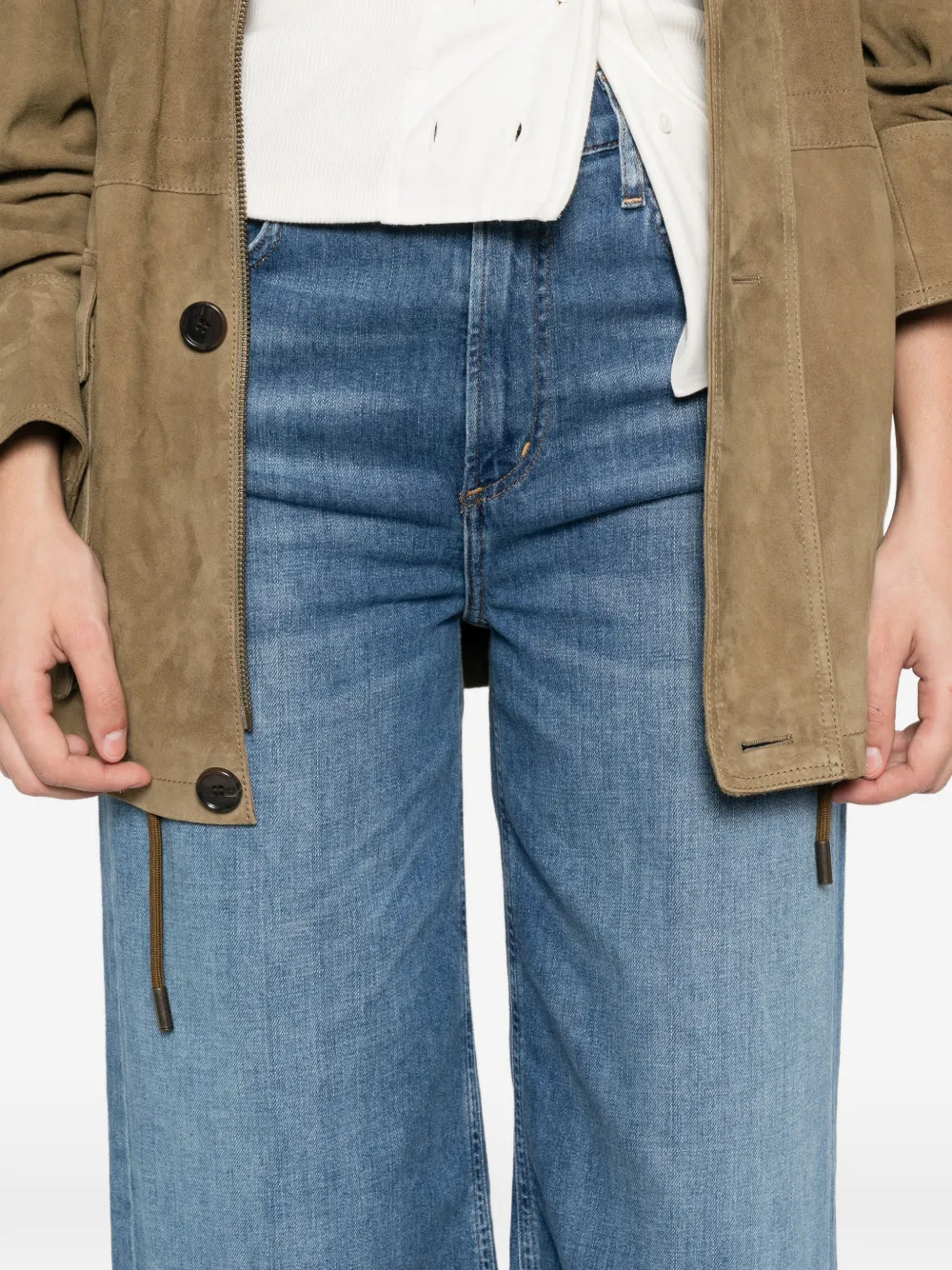 Citizens of Humanity Lyra gerafelde jeans Blauw