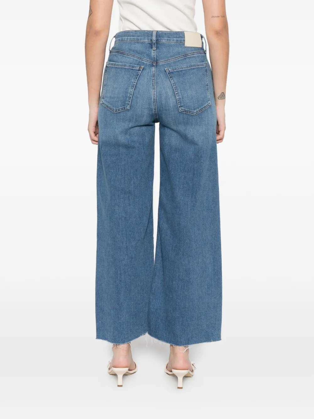 Citizens of Humanity Lyra gerafelde jeans Blauw