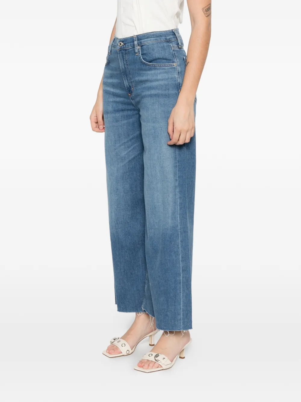 Citizens of Humanity Lyra gerafelde jeans Blauw