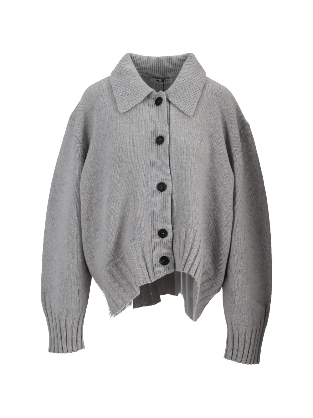The Attico collared cardigan - Grigio
