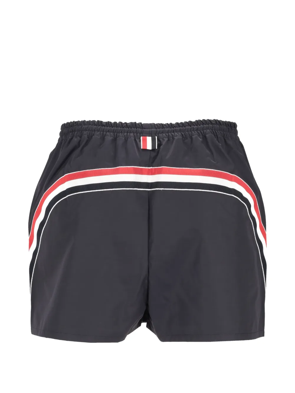 Thom Browne Gestreepte shorts met trekkoord Blauw