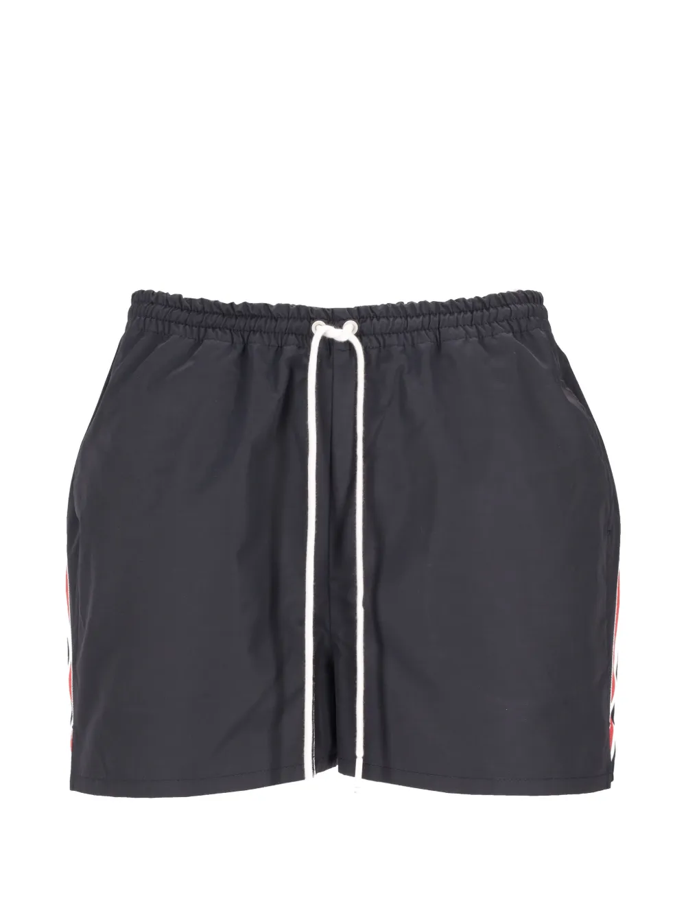Thom Browne stripe drawstring shorts - Blu