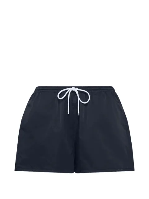 Thom Browne nylon tech track shorts