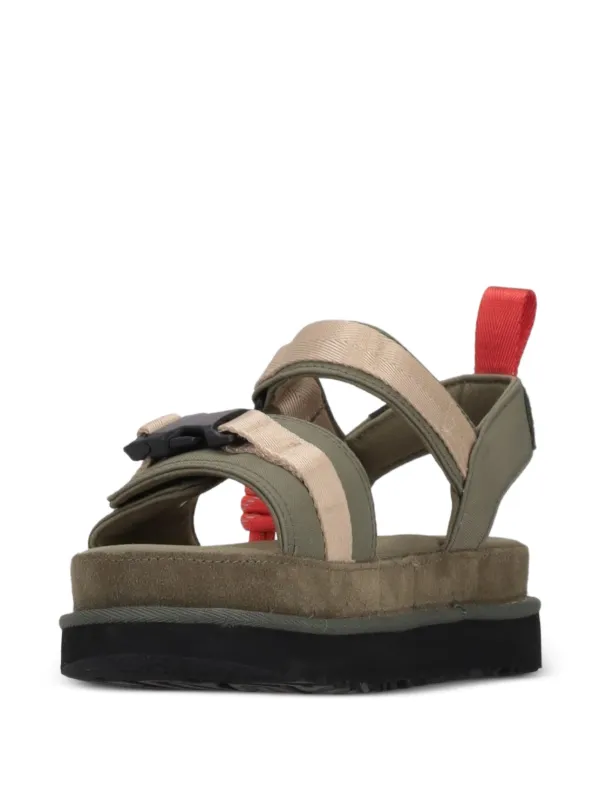UGG Goldenstar Wildwood Sandals | Green | FARFETCH CA