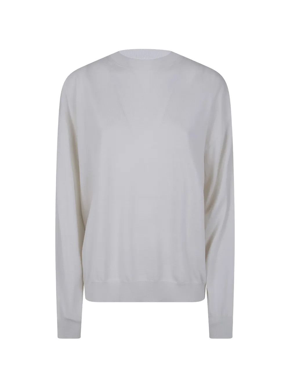 Sofie D'hoore Crew-neck Sweater In Silver