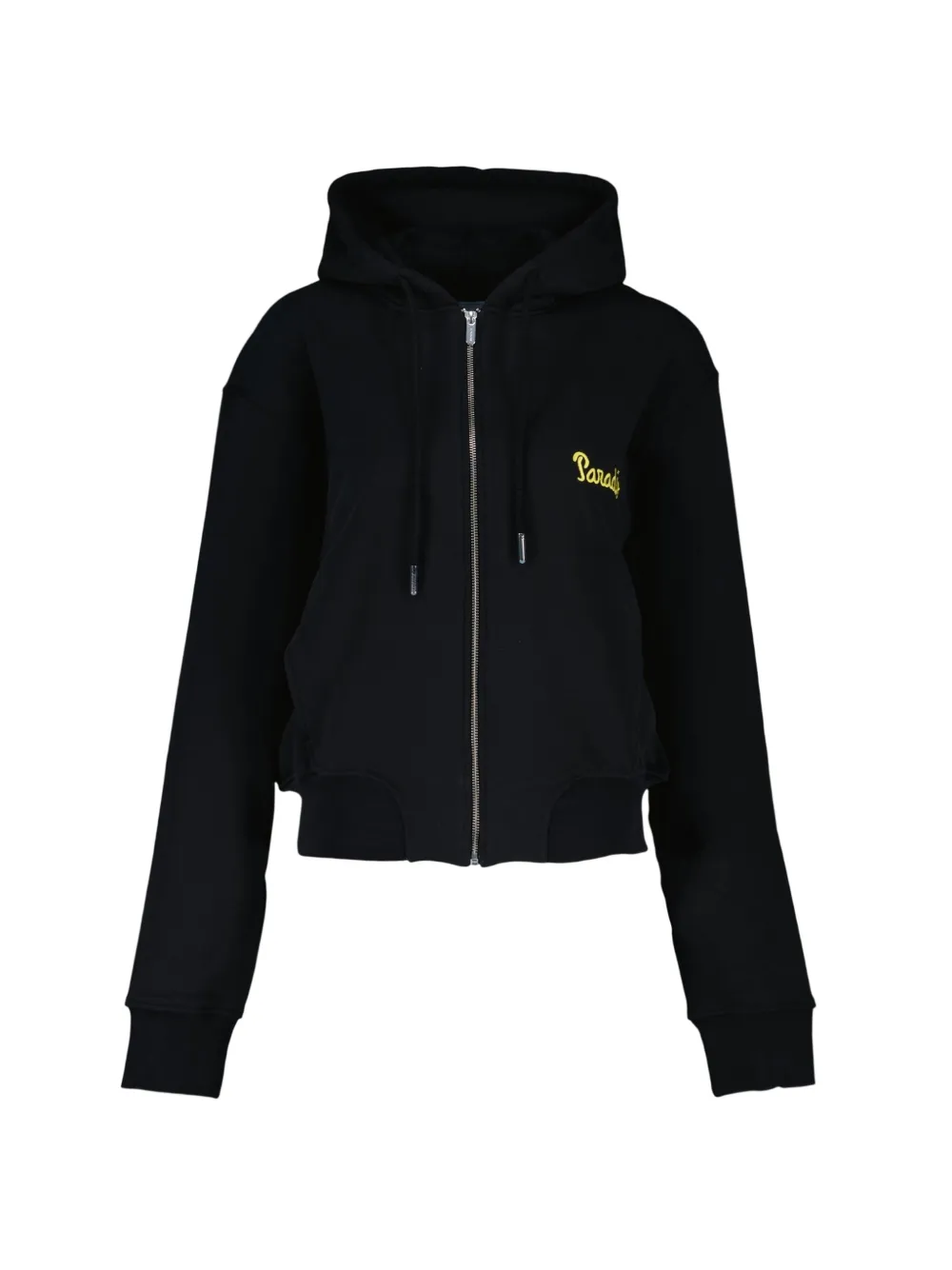 3.PARADIS x Petit Prince embroidered zip hoodie - Nero