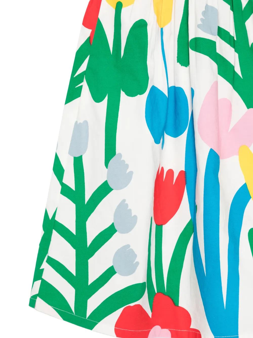 Stella McCartney Kids Rok met bloemenprint Wit