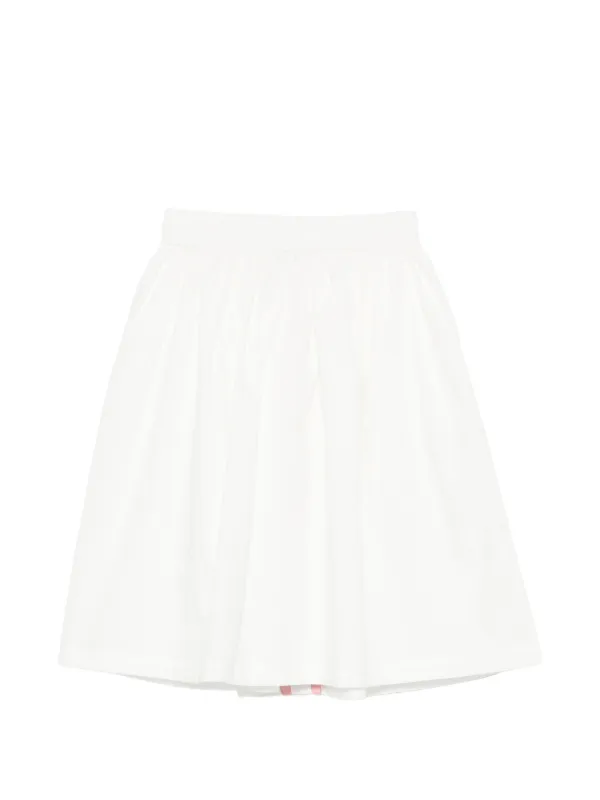 Stella McCartney Kids スカラップトリム ポプリンスカート | ホワイト