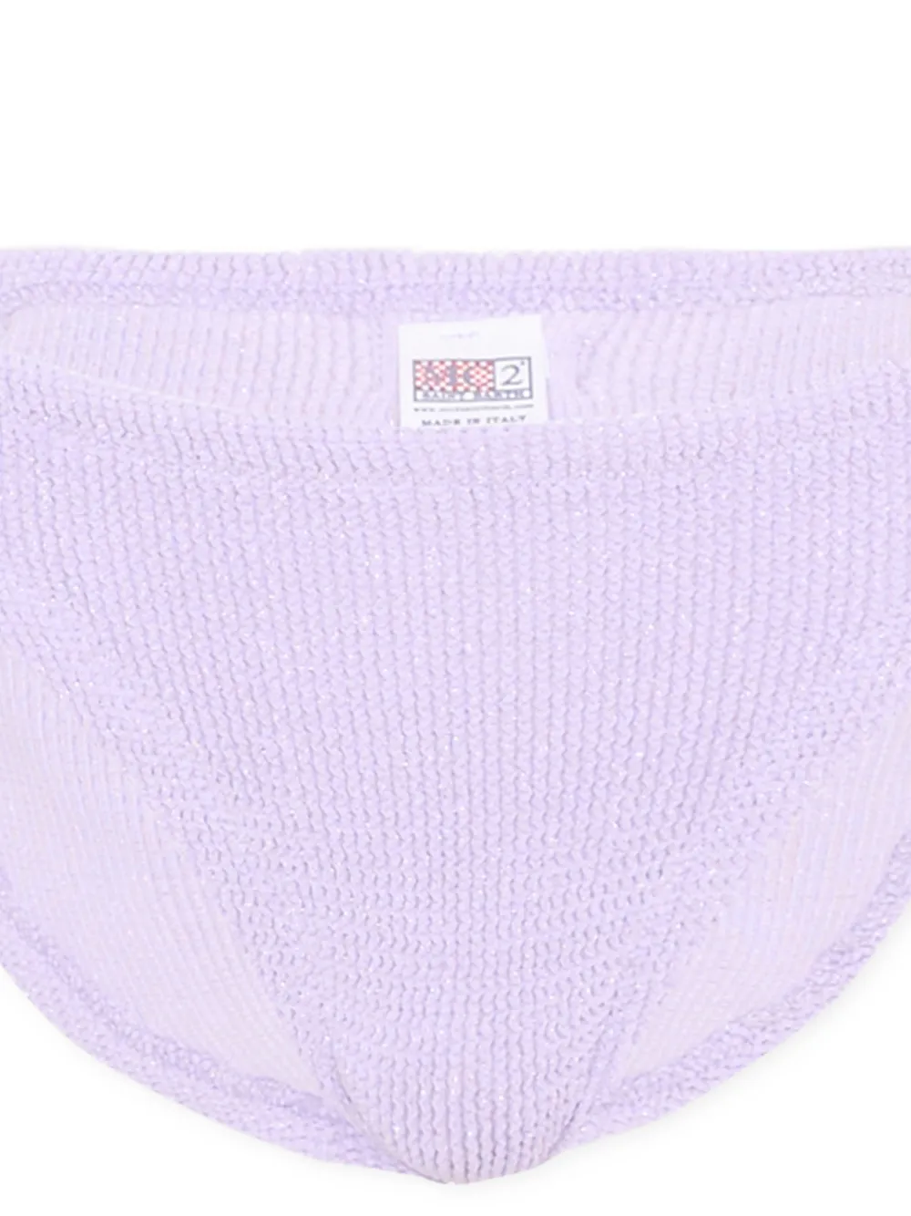MC2 Saint Barth Kids Bikinibroek met strik Paars
