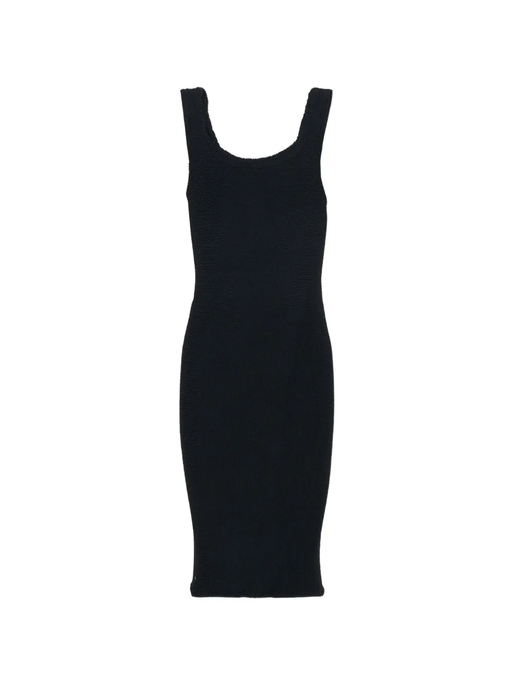 MC2 Saint Barth Kids Taina textured dress - Nero