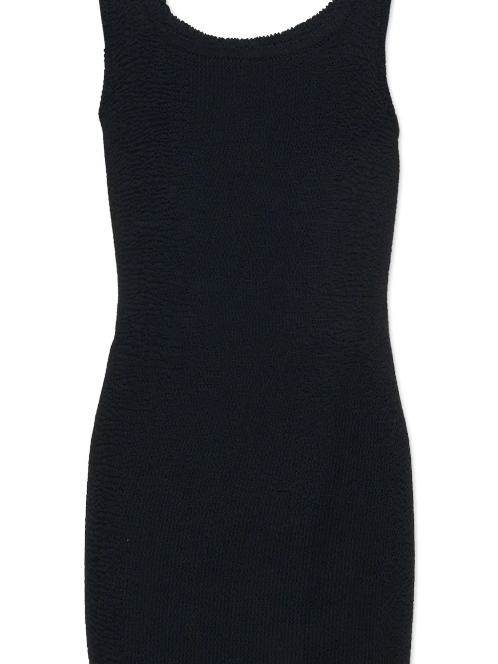  Mc2 Saint Barth Kids Taina Textured Dress - Black 