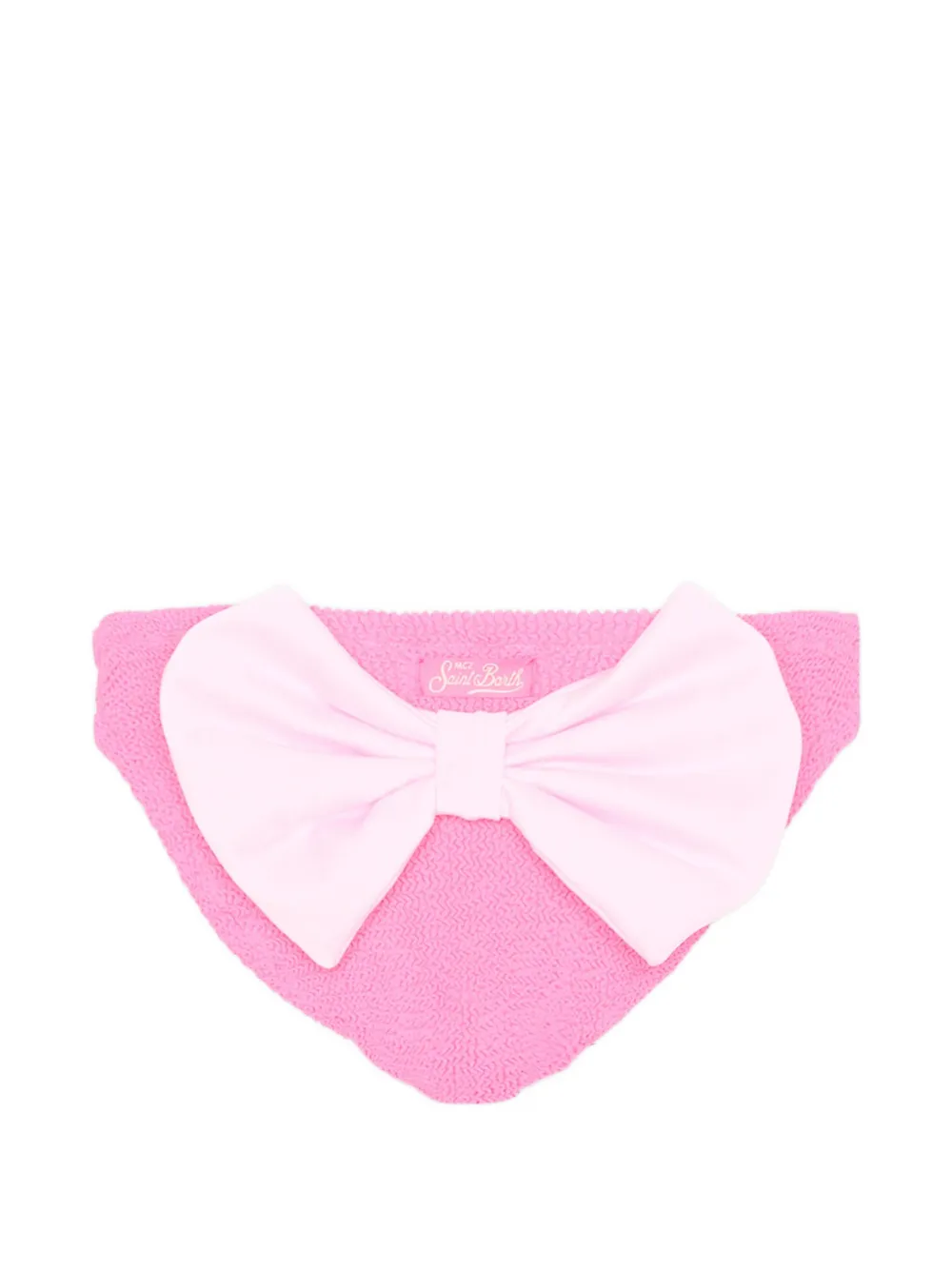 MC2 Saint Barth Kids Bikinibroek met strik Roze