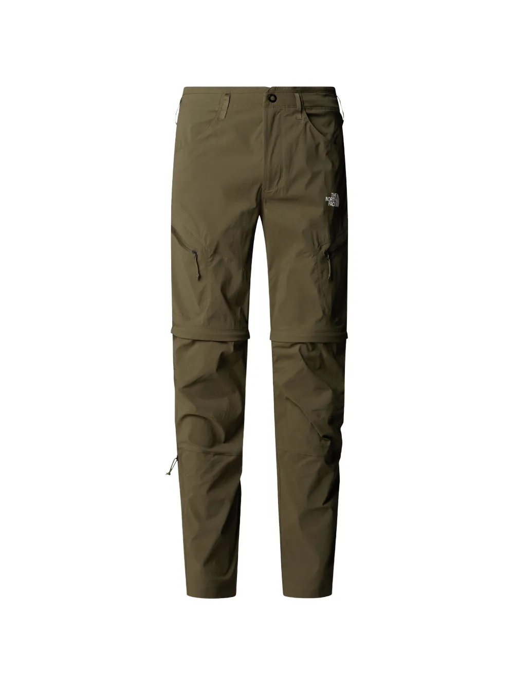 The North Face exploration tapered convertible trousers - Verde