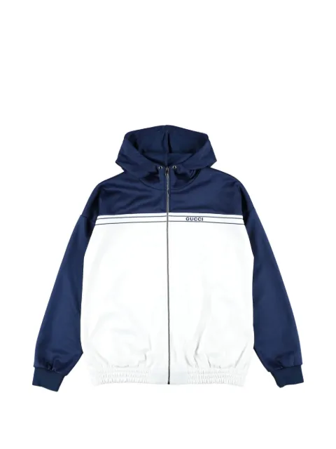 Gucci Kids hooded zip jacket