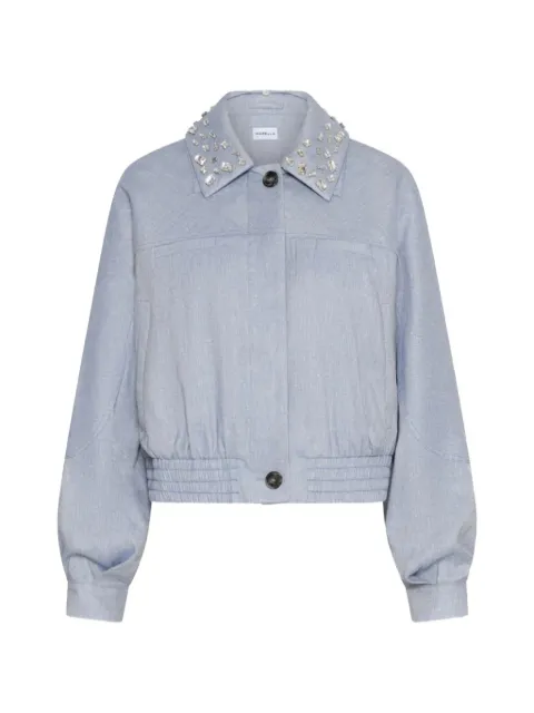 Marella embellished cropped jacket