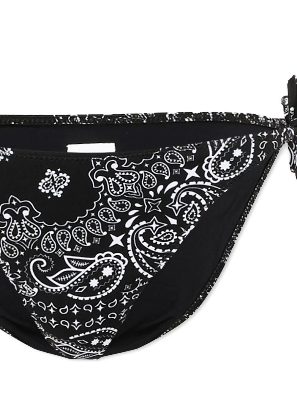  Mc2 Saint Barth Kids Jaiden Paisley Bikini - Black 