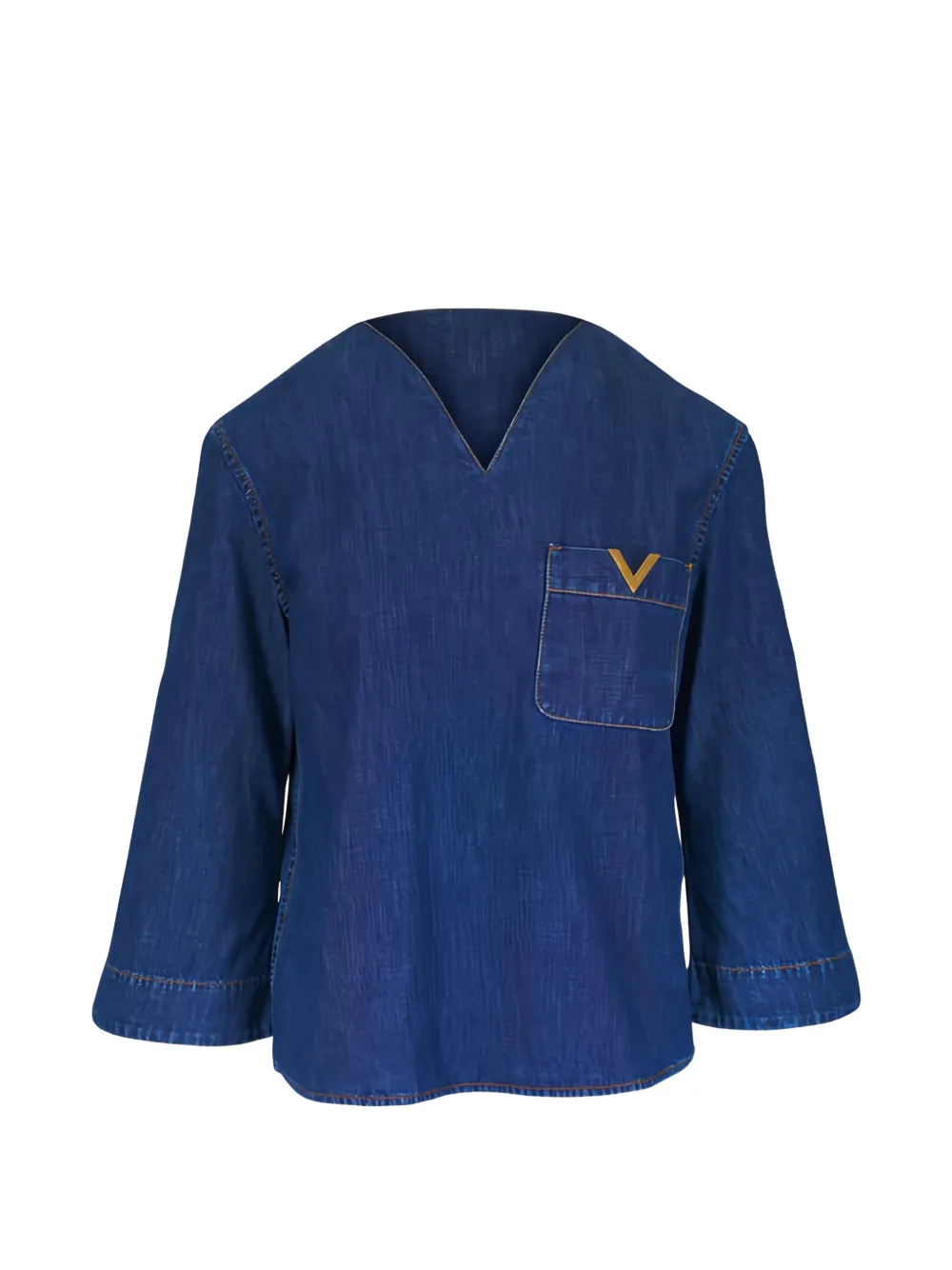 Valentino Garavani Pre-Owned Blusa con scollo a V