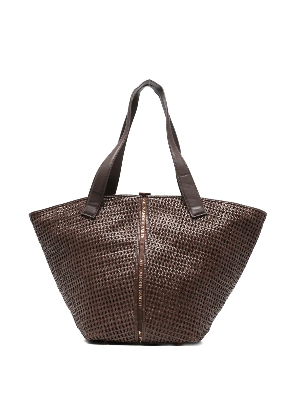 Alexander Smith Large Lauren Tote Bag In Brown