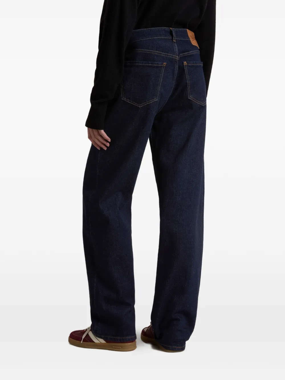  Woolrich Vaqueros Anchos 5 Pockets - Azul 