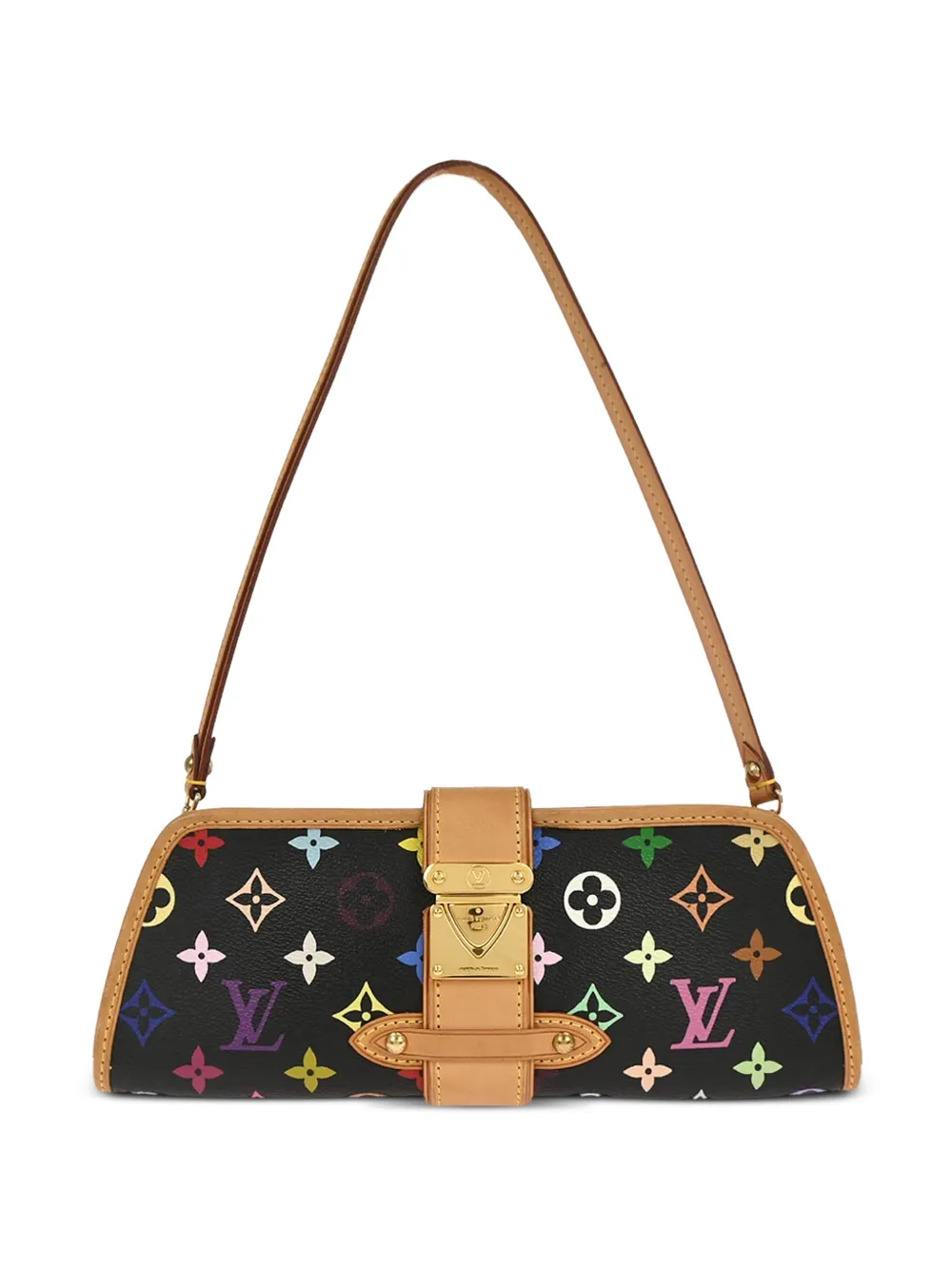 Louis Vuitton Pre-Owned 2005 Shirley canvas shoulder bag - Nero