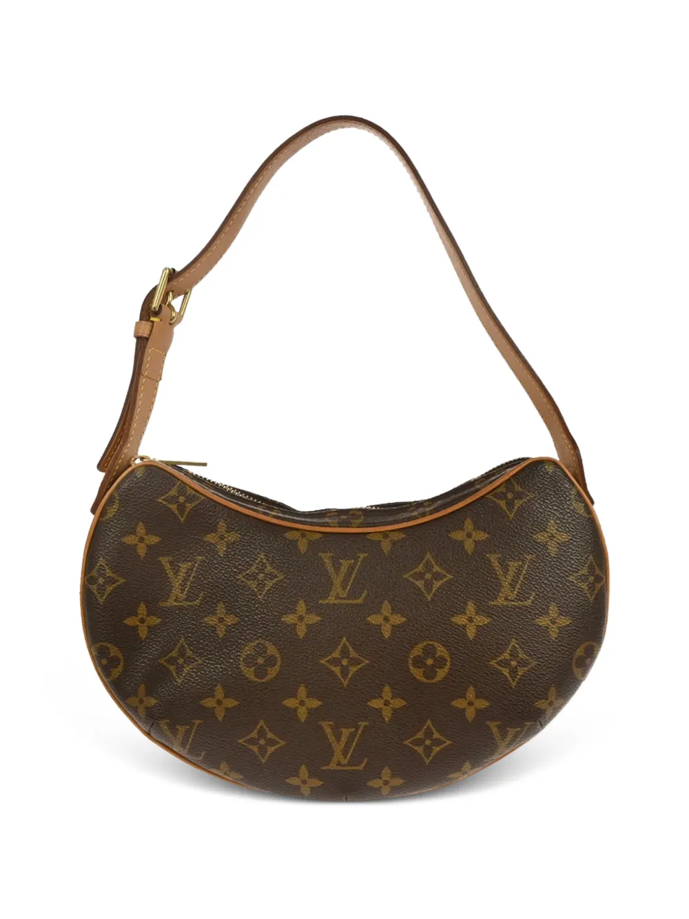 Louis Vuitton Pre-Owned 2002 PM Croissant monogram-canvas shoulder bag - Brown