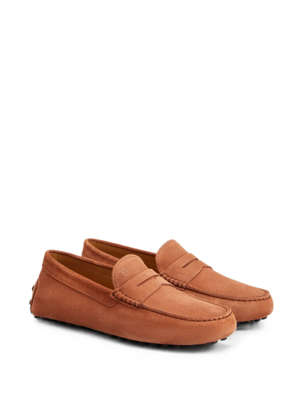 Tod's Gommino suede loafers Bruin