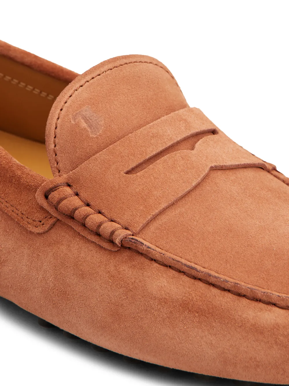 Tod's Gommino suede loafers Bruin