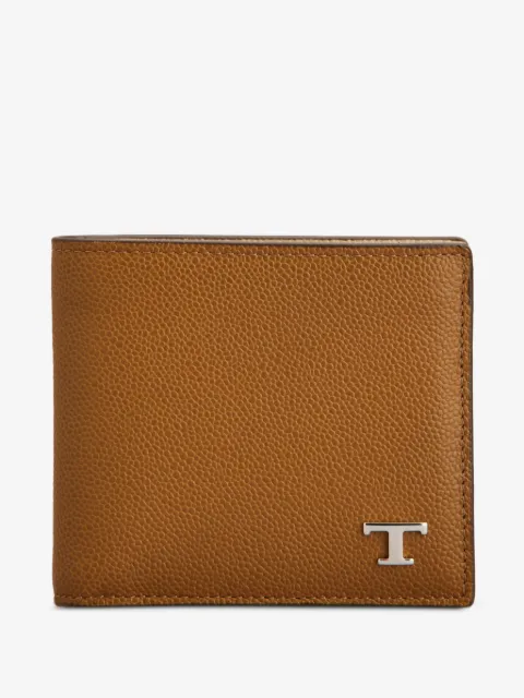 Tod's logo-plaque wallet
