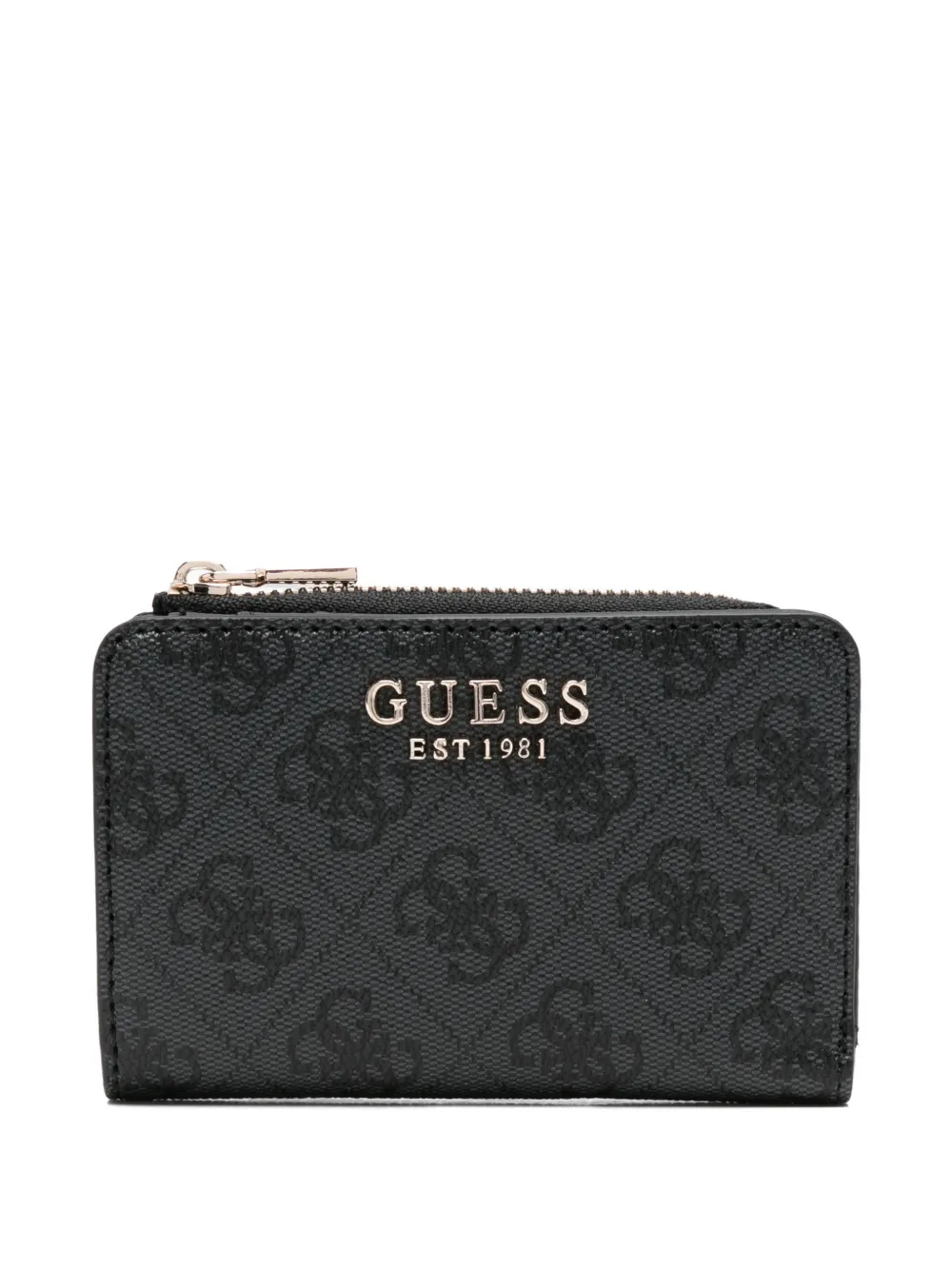 GUESS USA monogram-pattern wallet - Grigio