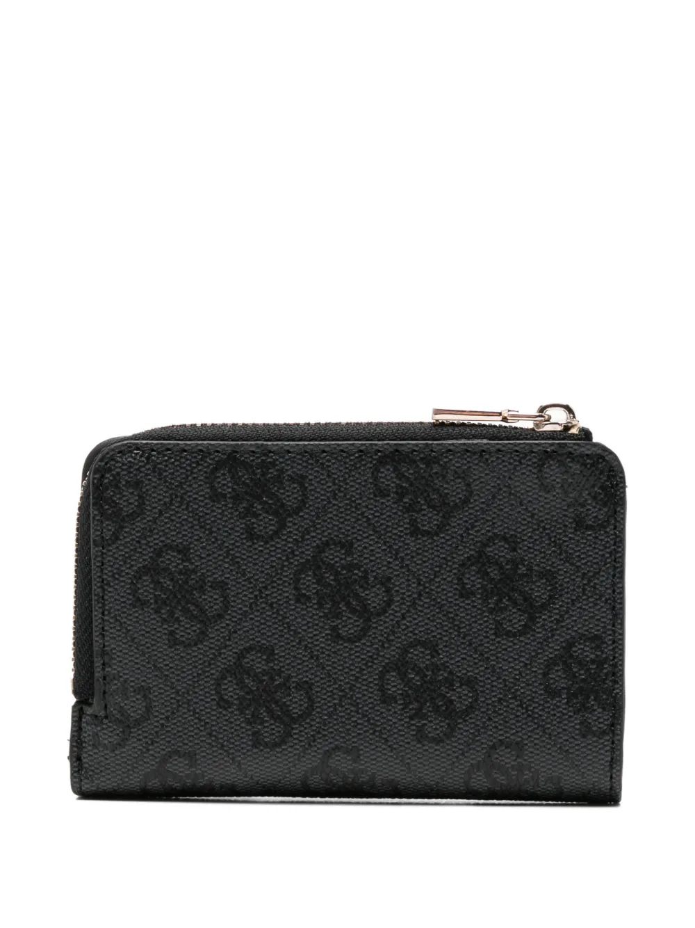  Guess Usa Monogram-pattern Wallet - Grey 