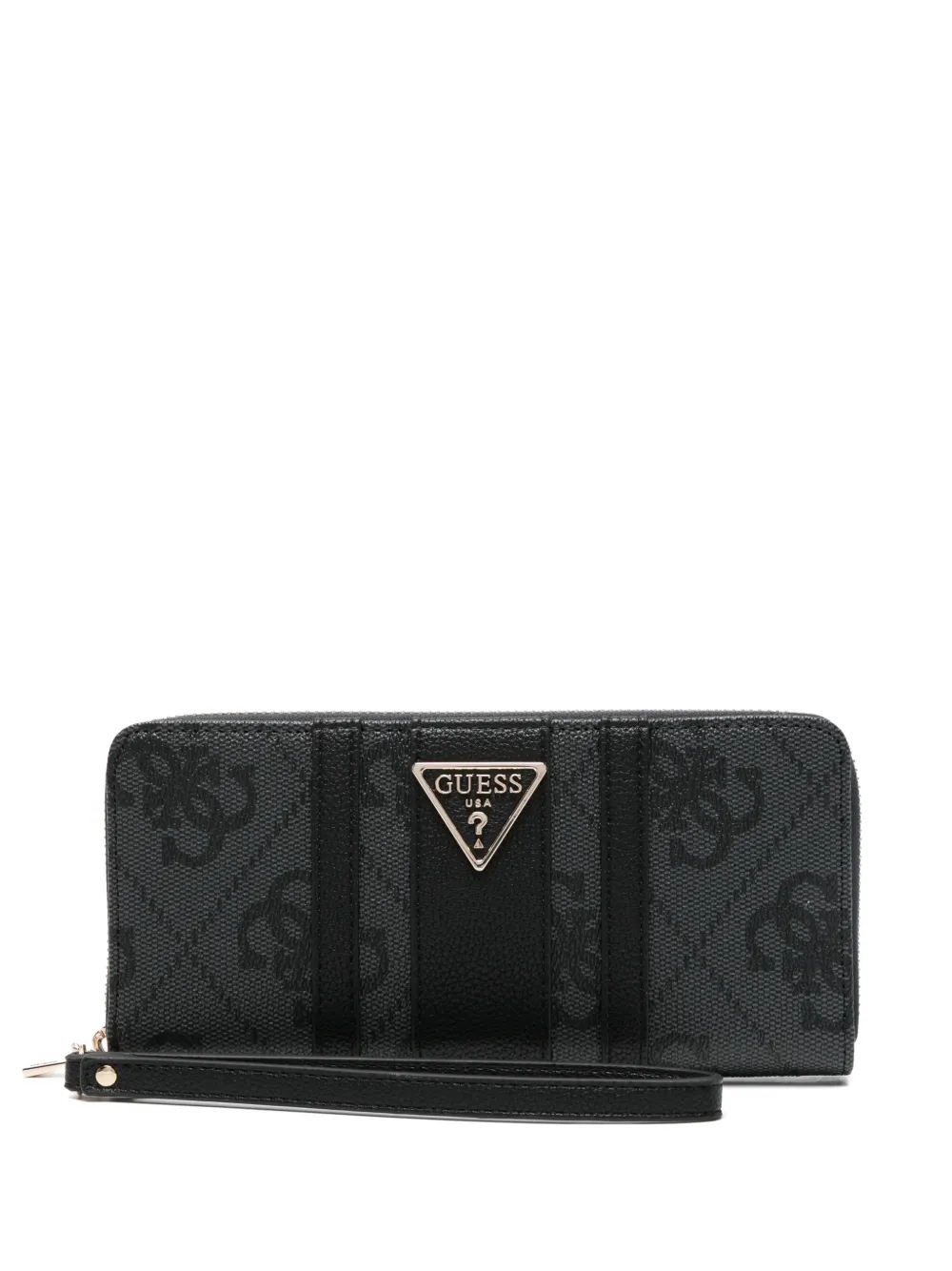 GUESS USA monogram-pattern wallet - Grigio