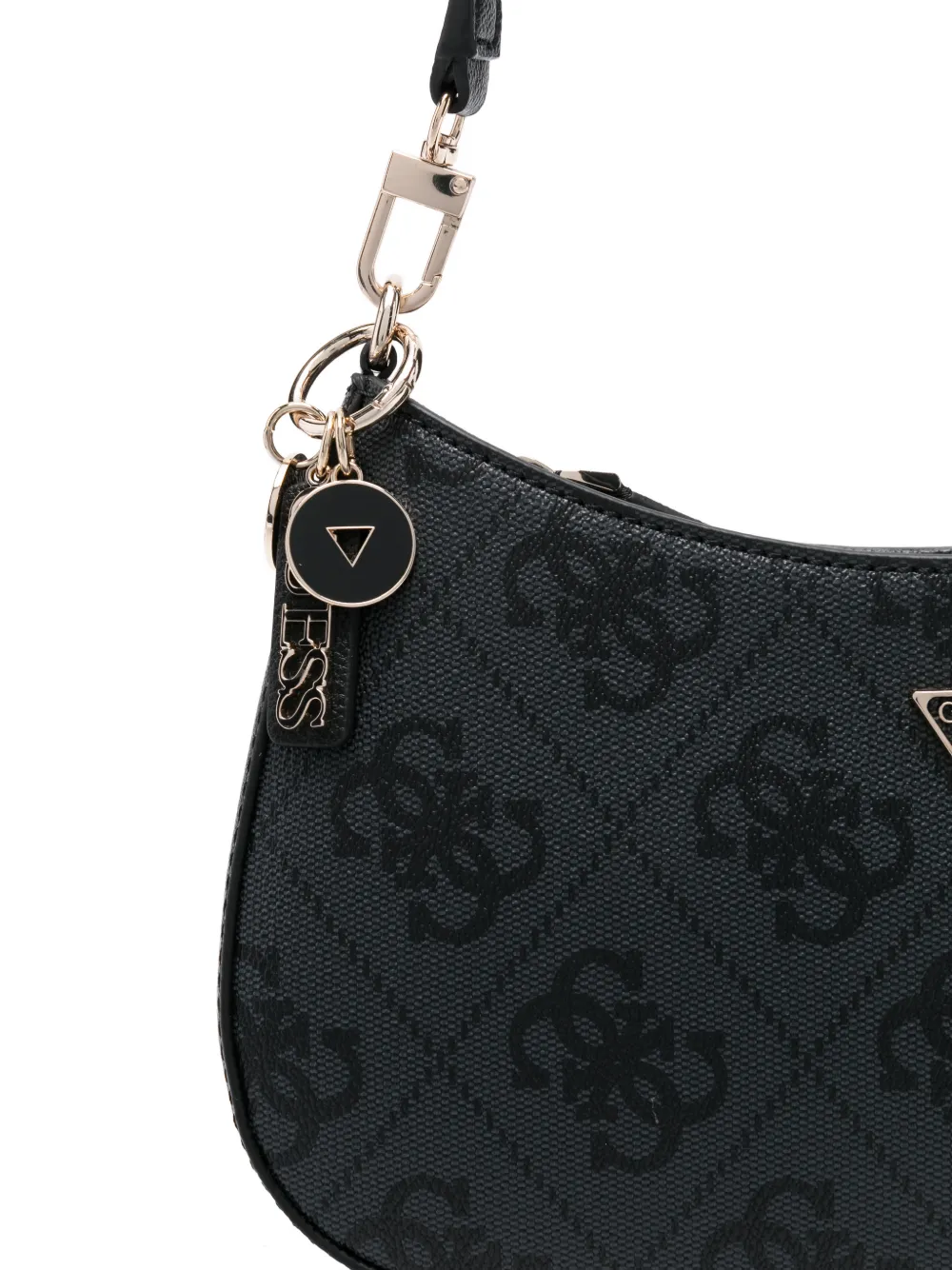 Noelle Ii Charm Patterned Shoulder Bag