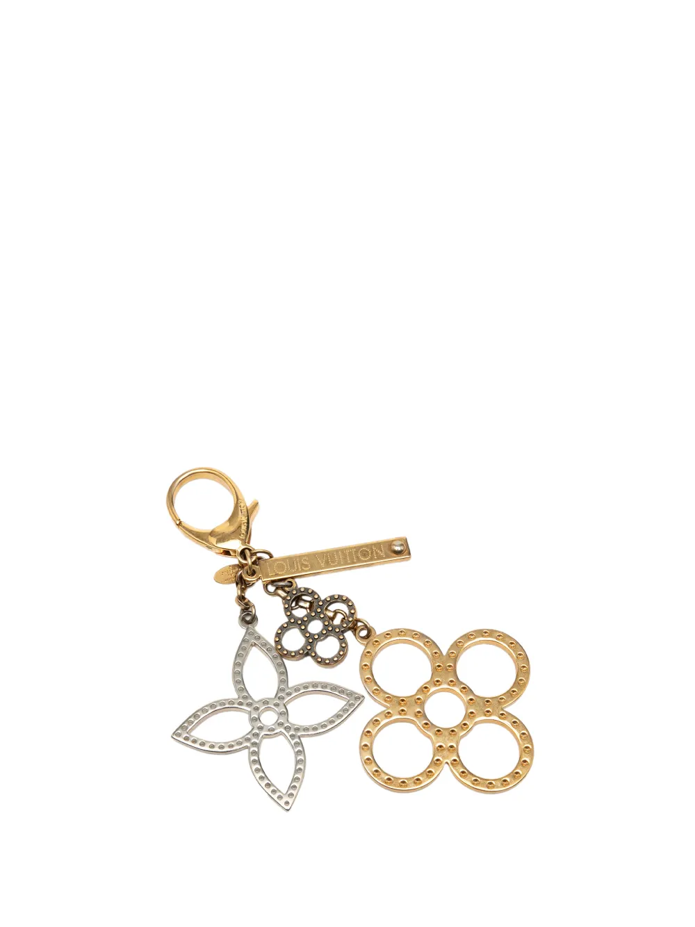 Louis Vuitton Pre-Owned 2013 Gold Plated Bijoux Sac Tapage Bag Charm - Oro