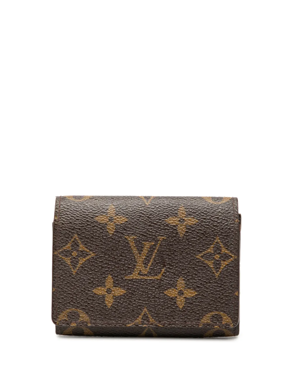 Louis Vuitton Pre-Owned 2005 Monogram Envelope Carte De Visite card holder - Marrone
