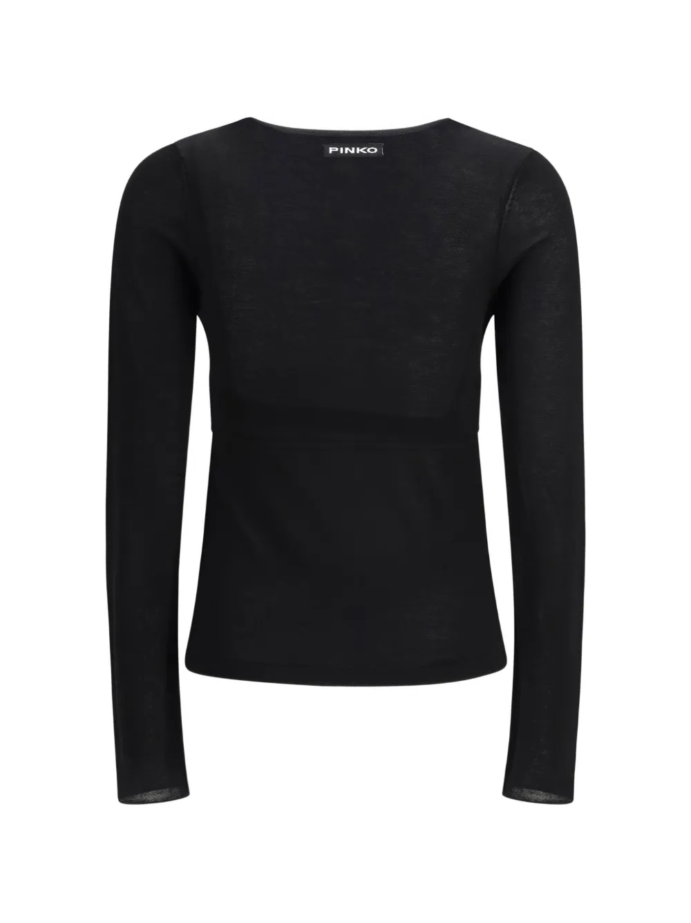 PINKO Trui met open V-hals Zwart