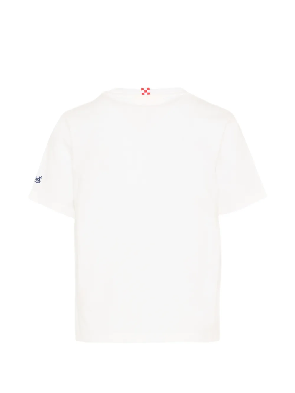 MC2 Saint Barth Kids T-shirt met borduurwerk Wit