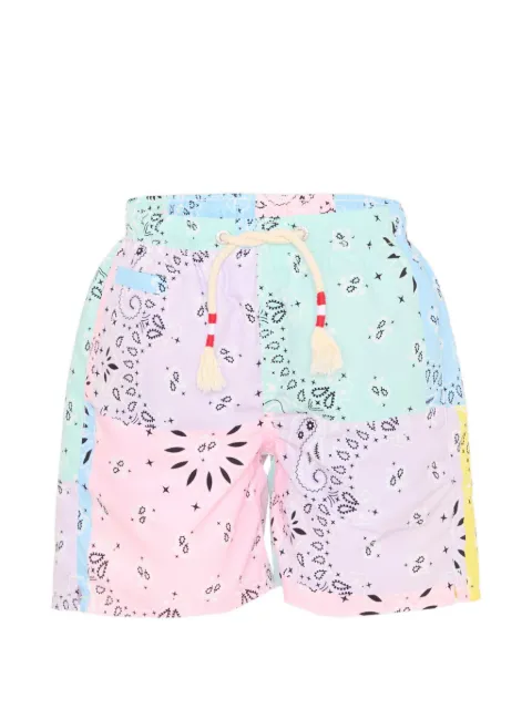 MC2 Saint Barth Kids patchwork swim shorts
