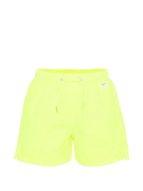 MC2 Saint Barth Kids logo drawstring swim shorts