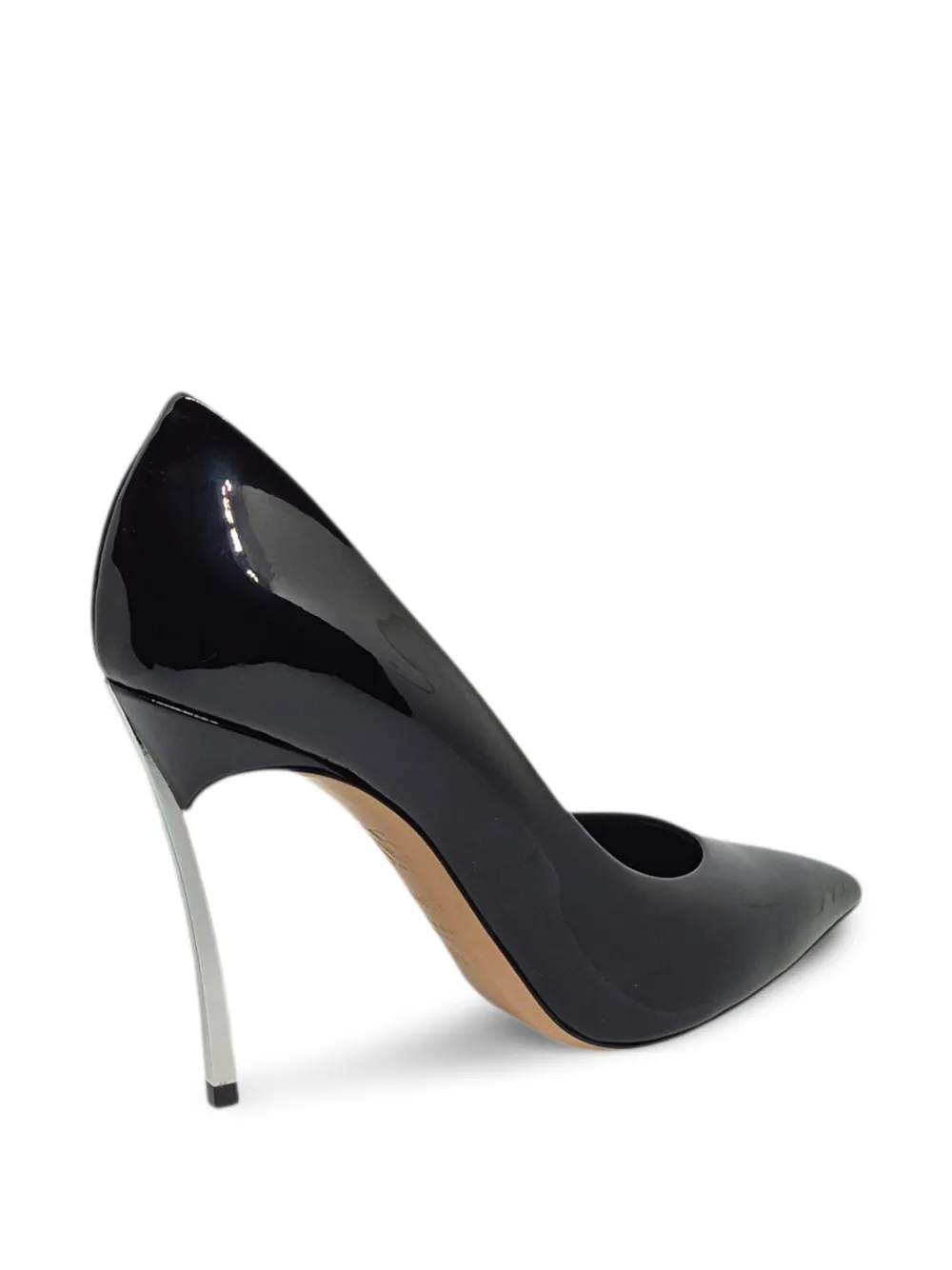Casadei Blade pumps met puntige neus Zwart