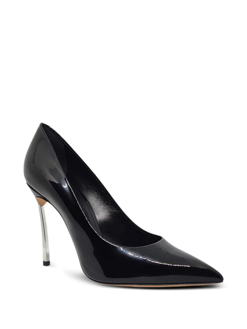 Casadei Blade pumps met puntige neus Zwart