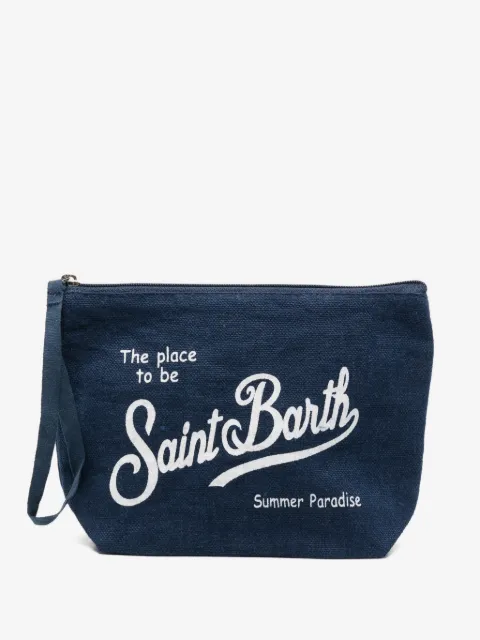 MC2 Saint Barth zip clutch bag