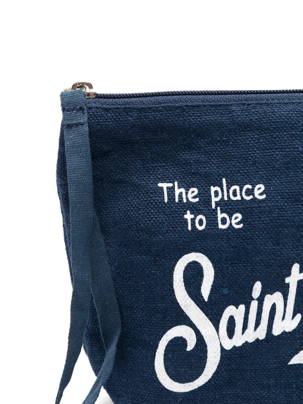 MC2 Saint Barth Clutch met rits Blauw