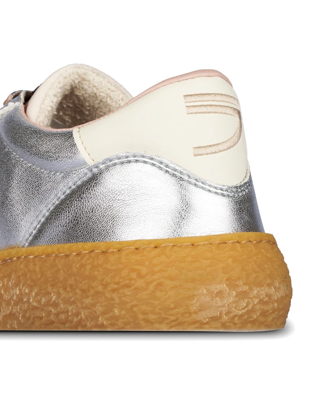 Puraai Sneakers met logodetail Zilver