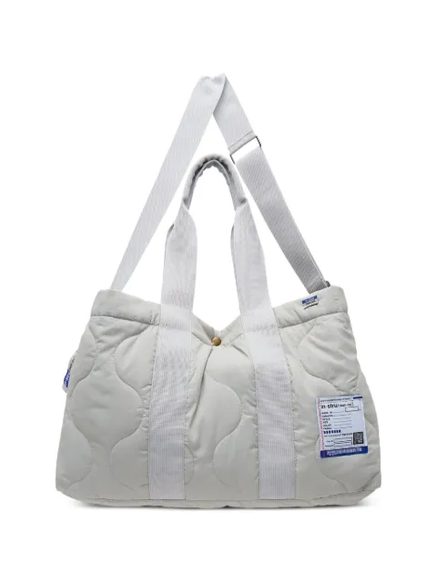 Maison MIHARA YASUHIRO quilted tote bag
