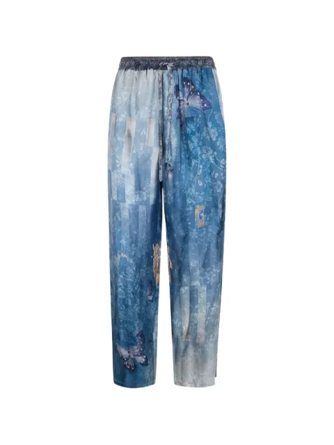 Pierre-Louis Mascia floral-print drawstring trousers