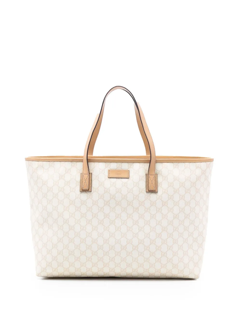 Gucci Pre-Owned 2016-2025 GG Supreme tote bag - Bianco
