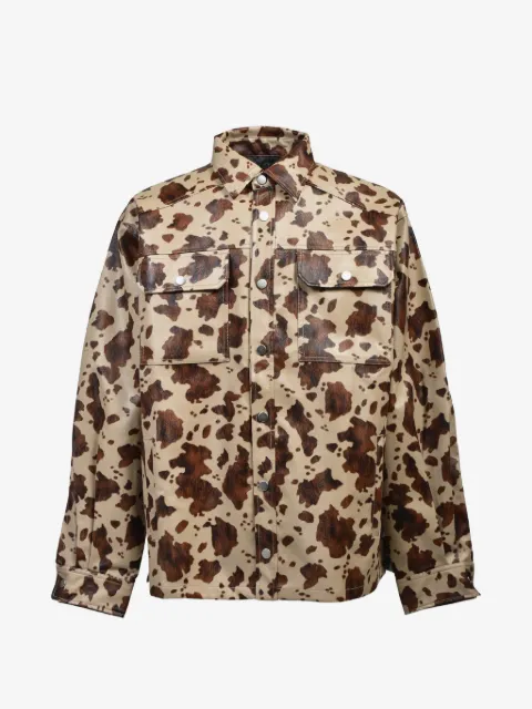 BREATH buttoned horse-print shirt