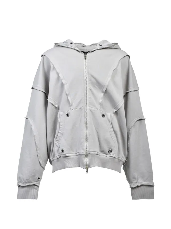 BREATH ジップアップパーカー ダークグレー Lサイズ BREATH ジップアップ パーカー | グレー | FARFETCH JP