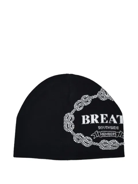 BREATH logo beanie hat